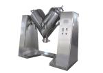 Industrial V Powder Mixer Chemical Mixing Equipment Field Installation