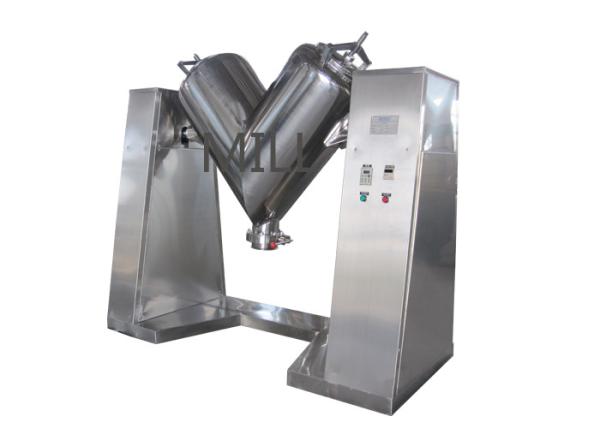 High Precision Horizontal Ribbon Blender Stainless Steel Ultra Micro V Shaped