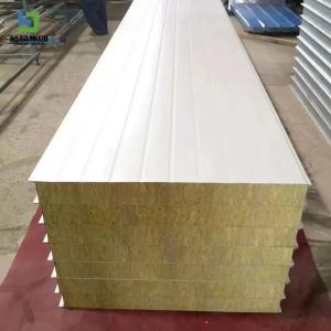 China Fireproof Board Metal Sheet Sandwich Prefabricated Wall EPS PU Rock Wool factory