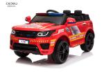 Children's electric car, four-wheel SUV police car