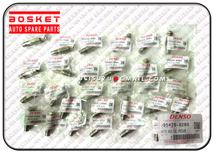 Denso 095420-0260 Isuzu Pressure Fuel Limiter 8-97318691-0 For 6WF1 6WG1 6UZ1