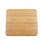 Wooden wireless charger for all QI enabled device power bank