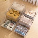 5L-20L Eco Wardrobe Transparent Drawer Organizer clear clothes bins