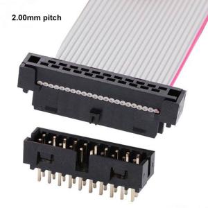 China AWM 2651 2mm Pitch Ribbon Cable 12 Pin 8 Pin 20 Pin Flat Ribbon Cable IDC factory