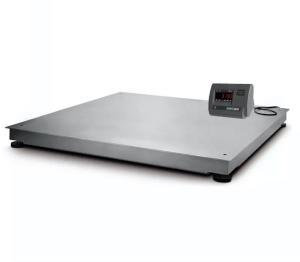 China High Precision Stainless Steel Floor Scales 3000kg Adjustable Swivel Leveling Legs factory