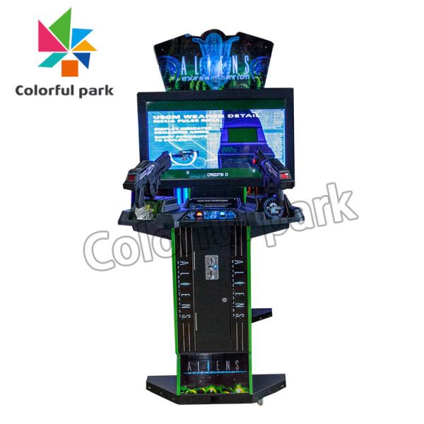 42" Aliens Extermination indoor shooting simulator coin operated arcade games