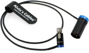 China Alvin'S Cables Low Profile TA3F To XLR 3 Pin Male Audio Cable For Lectrosonics Receivers To Sound Devices 60cm 24inches on sale