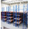Buy cheap Custom Heavy Duty Steel Rack / Mezzanine Floor Attic Storage Shelves from wholesalers
