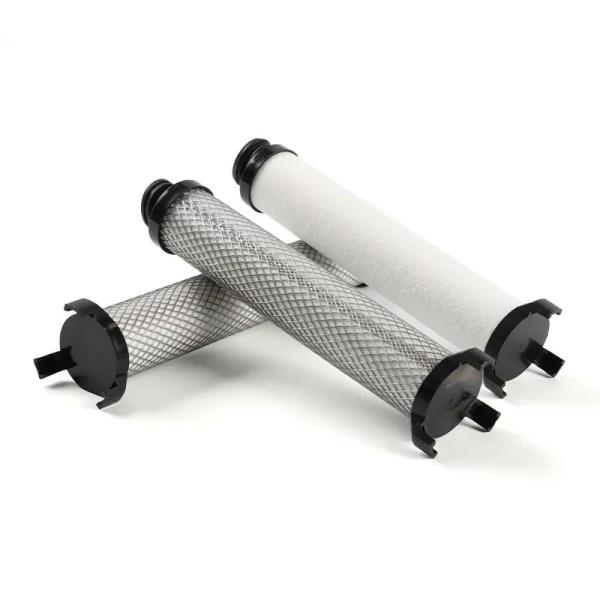 0.5-200 Microns Precision Ss Filter Cartridge Threaded Or Flanged Connection