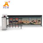 Parking Advertising Barriers Supports License Plate Recognition / Face