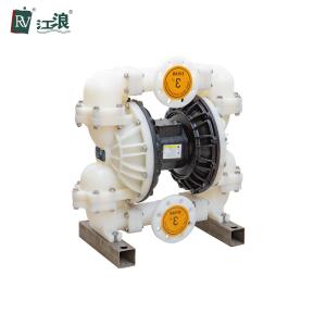 China Oil Free Chemical Diaphragm Pumps 3 inch Pneumatic PVDF Acid factory