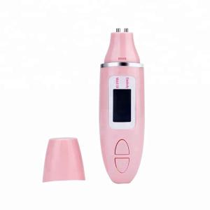 China Body Skin Facial Tester Oil Water Moisture Meter LCD Display Monitor Analyzer (Pink) factory