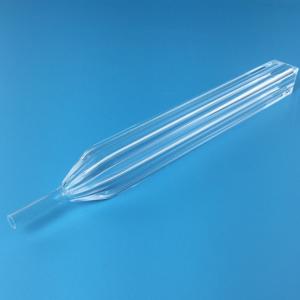 China Conical Quartz Tube Customized Shape And Dimension factory