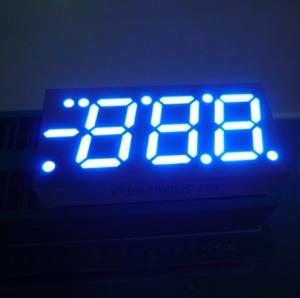 China Blue / Red / Green 0.52 Inch 3 Digit Seven Segment LED Display For Heating and Cooling factory