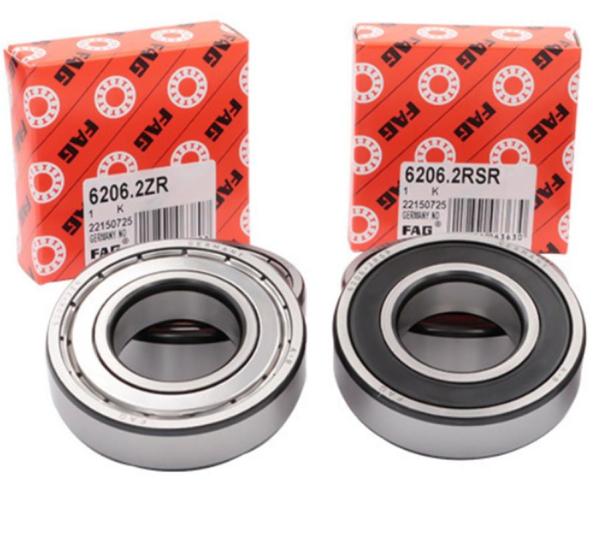 FAG 6206 Sealed Deep Groove Ball Bearing ID 30mm Thin Wall For Industrial