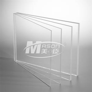 China 8mm 4x8 Ft V0 Level Flame Retardant Acrylic Sheet factory