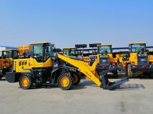 China Best price grapple loader for grass and log wood grapple wheel loader for sale factory