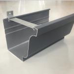 321 Stainless Steel Rain Gutter With Metal Dome Gutter Bracket