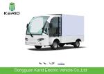 Electric Carry Van With Enclosed Loading Box / Food Or Goods Electric Delivery
