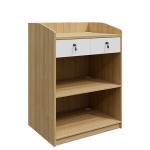 Modern Wood Panel Podium customization for Commercial Meeting Rooms Classrooms
