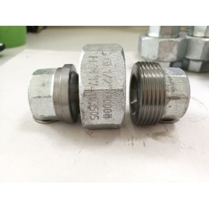 Butt Welded Pipe Fittings Female Threaded Unfixed Hexagon Pipe Fittings Union 1