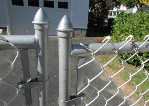 China Galvanized Chain Link Fence / Lowes Chain Link Fences Prices / Used Chain Link Fence for Sale(ISO9001;Manufacturer factory