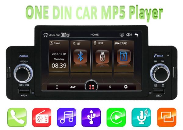 Video Player 5 inch Capacitive Touch Screen Central Multimidia Universal MP5