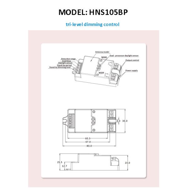 IP20 140w 24VDC Input Dimmable Motion Sensor Constant Voltage