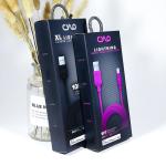 Custom Logo 300gsm paper Data Cable Packaging Box Retail Blister Pack With 4c