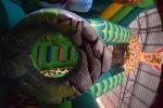 Inflatable Fun City Forest Animals Fun City Elephant Giraffe Jumping House With