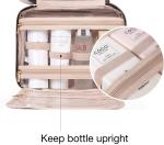 Travel Makeup And Toiletry Bag Organizer Hanging Hook Water Resistant 12x9x4"