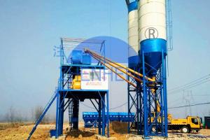 China 1000l Belt Type Precast Concrete Plant Equipment, Hzs60 Weigh Batching Plant factory