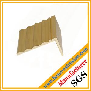 China golden color staircase profile factory
