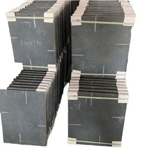 China CrO Content % 0.002% High Wear Resistance Recrystallized Silicon Carbide Plate in Black factory