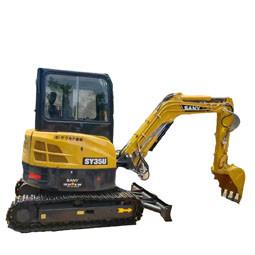 China SANY 35U 3.5 Ton Hitachi Crawler Excavator Used Condition Small Capacity factory