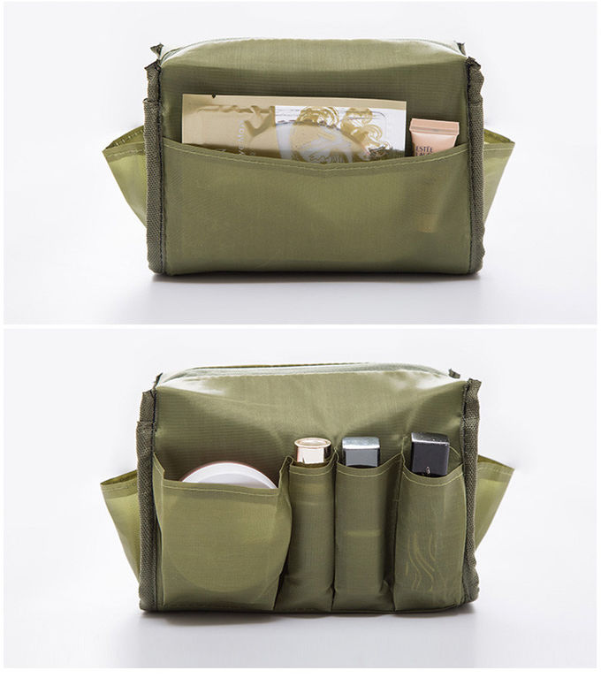 L16*D9*H13CM Travel Sublimation Polyester Makeup Brush Bag