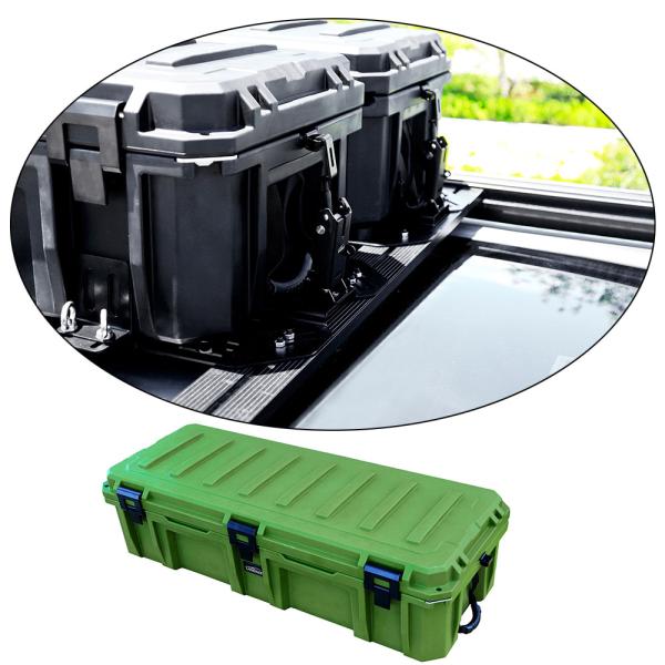 110L Volume Heavy Duty Car Roof Storage Box for Roof Mounting on Off-Road