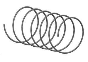 China Outside Diameter 9mm 23mm 45mm Threaded GFRP Reinforcing Rods factory