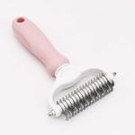 Wholesale Pet Double Sided Knotting Hair Brush Special Grooming Rake Comb For