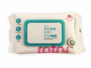 China Camellia Seed Extract Antimicrobial Baby Wipes No Artificial Flavors factory