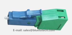 China Fiber Optic LC UPC Attenuator Plastic LC APC Attenuator For Test Equipment factory