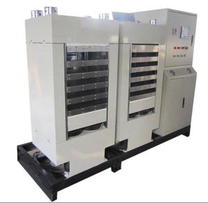 China PVC ID Card Press Laminator RFID Card Inlay Sheet 3x8 Laminating Machine 420×520mm factory