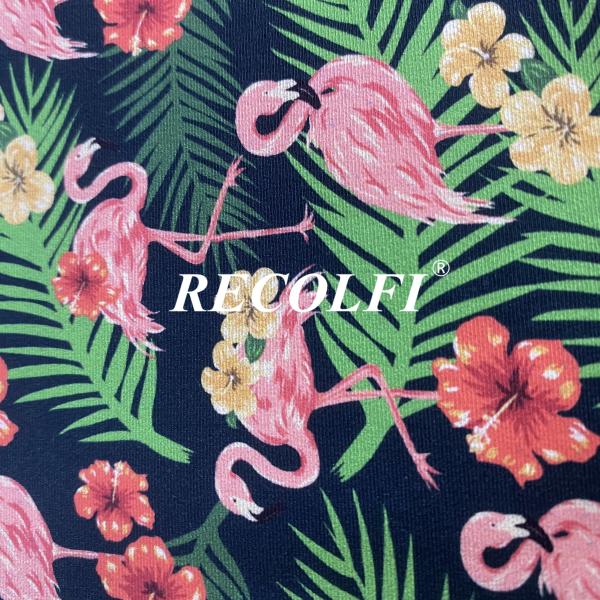 Digital Printing Activewear Made From Recycled Plastic Yoga Wear Natural Roll
