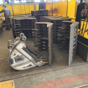 China 0.74M3 Bucket Excavator Grapple Timber Log Grabs And Grapple factory