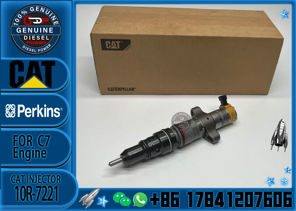High Quality Warranty Guaranteed Factory Price C7 Common Rail Injector 10R-7221 387-9434 For Cat C9 Engine