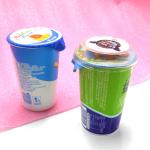 Printed Biodegradable Paper Yogurt Cup Disposable 4oz 6oz For Ice Cream