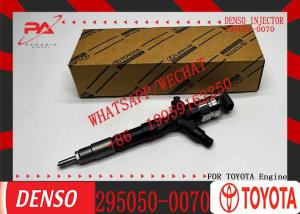 China denso common rail injector 23670-39196 295050-0820 295050-0070 for toyota 1kd-ftv euro 4 hiace TOYOTA factory