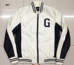007 Men's pu fashion baseball jacket coat stock