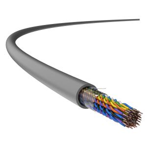 China Multi Pair Telephone Cable CAT5 UTP 24AWG Bare Copper PVC Jacket 16/25 Pair factory