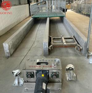 China Auto Compost Fertilizer Production Chicken Manure Scraper Hydraulic Customized factory